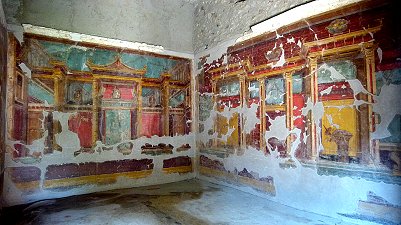 Saal in der Villa von Oplontis