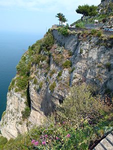 Die Küstenstraße nach Sorrento