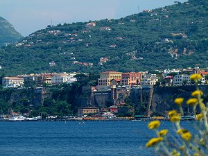 Sorrento vom Punta Capo gesehen