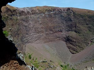 Krater des Vesuv