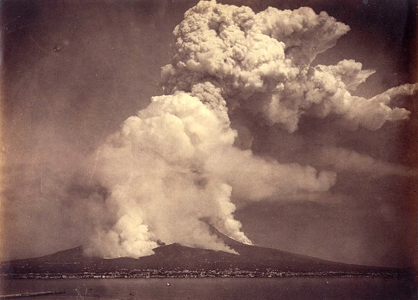 Ausbruch des Vesuvs am 26. April 1872