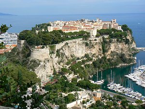Monaco, Monte Carlo, Exotische Gärten