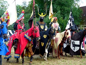Mittelalterfest mit Ritterturnier in der Oberpfalz