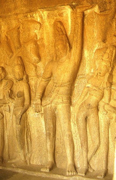Herabkunft der Ganga (Arjuna's Buße)
