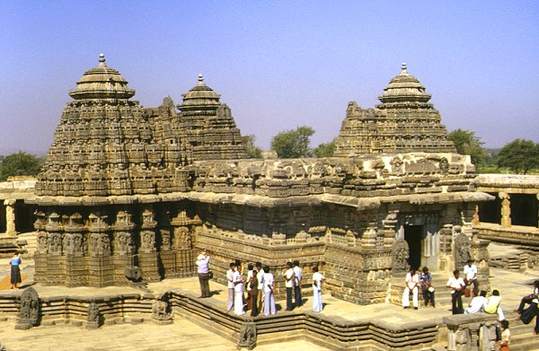 Keshara-Tempel (Sternentempel) in Somnathpur