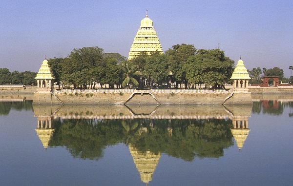 Tempelteich Vandiyur Mariamman Teppakulam in Madurai