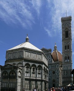Dom und Baptisterium in Florenz