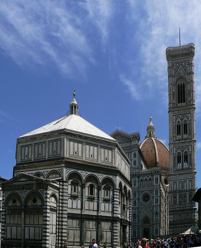 Florenz - Dom und Baptisterium