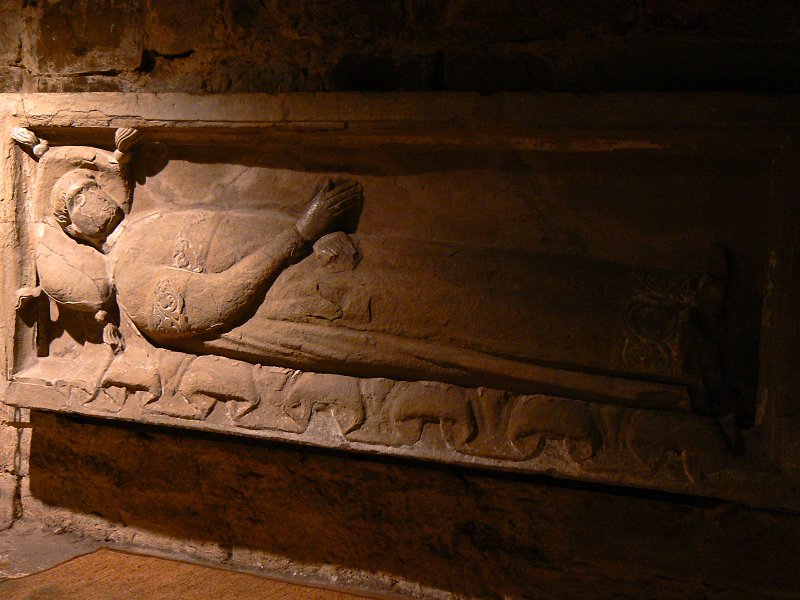 Grabmal unter dem Dom von Florenz
