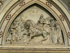 Toskana - Marmorrelief