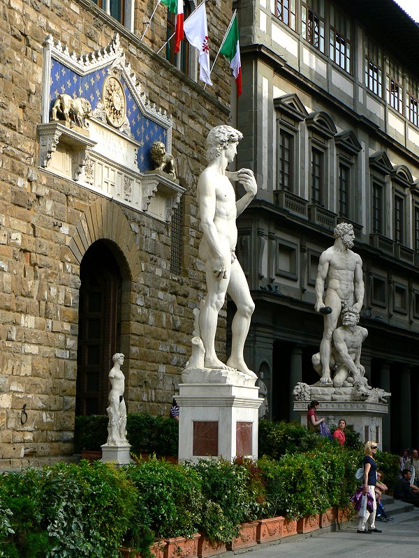 Statue des David von Michelangelo
