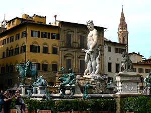 Neptun-Brunnen Florenz