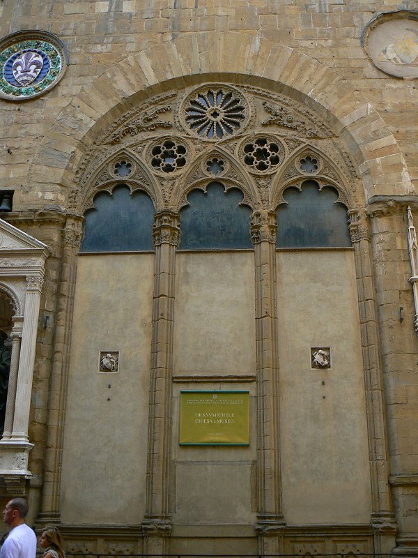 Kirche Orsanmichele - Zugemauerte Arkaden
