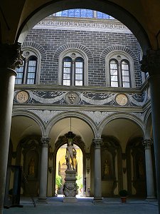 Palazzo Medici Riccardi, Innenhof