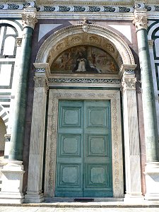 Das Portal von Santa Maria Novella