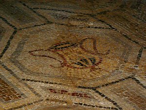 Florenz, Ausgrabungen, römische Mosaiken