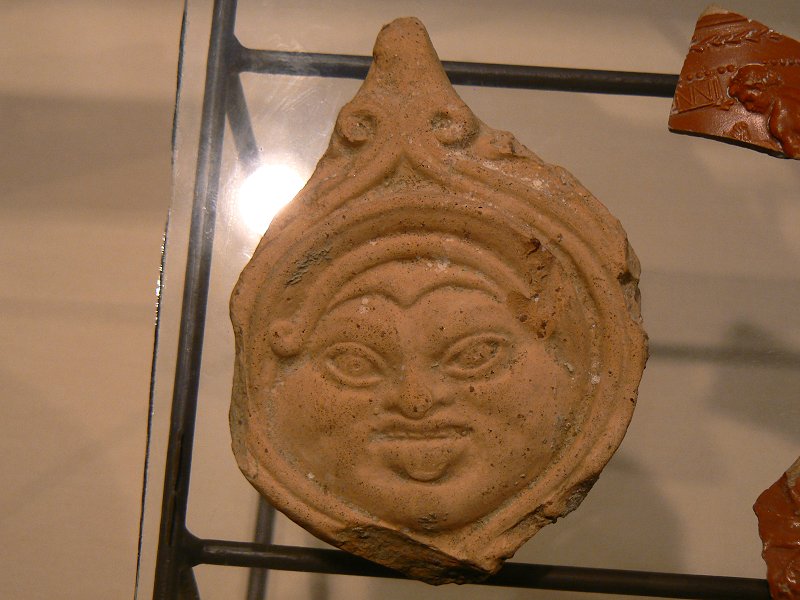 Terrakotta-Gesicht