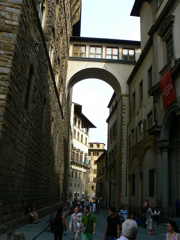Übergang vom Palazzo Vecchio zu den Uffizien