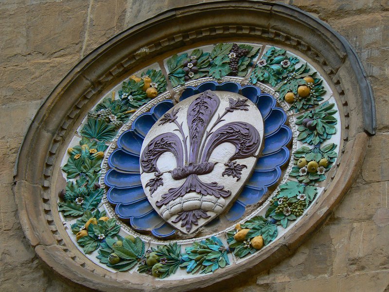 Das Wappen von Florenz