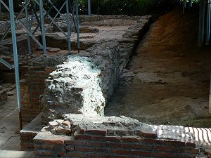 Grundmauern Römischer Thermen