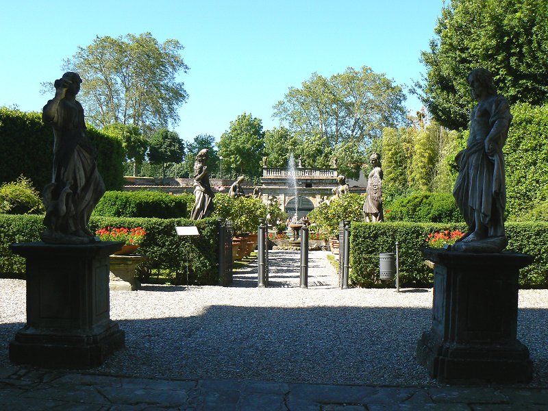 Garten des Palazzo Controni-Pfanner