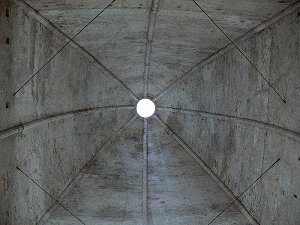 Die Kuppel des Baptisteriums