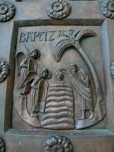 Johannes der Täufer tauft Jesus
