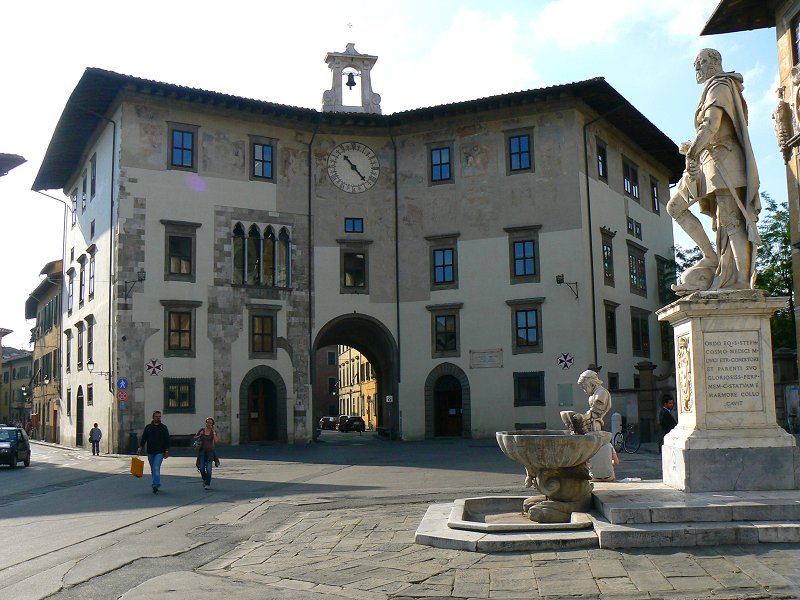 Palazzo dell'Orologio (Uhrenpalast) in Pisa