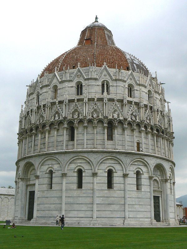 Das Baptisterium von Pisa