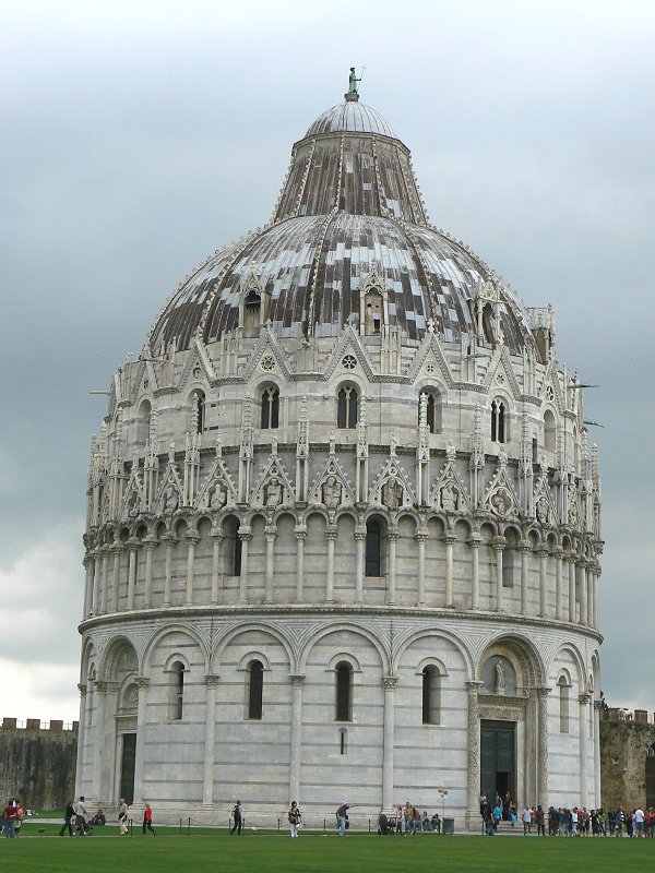 Das Baptisterium von Pisa