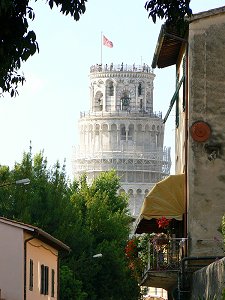 Der Campanile von Pisa