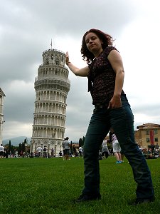 Der Campanile, gehalten von Janis