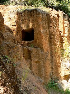 Höhlengrab der Etrusker