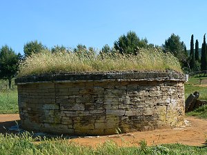 Grabhügel in der Toskana