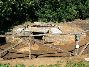 Etruskische Grabstätte in der Toskana