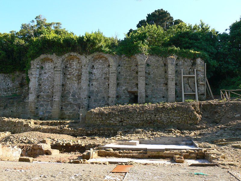 Überreste eines römischen Tempels