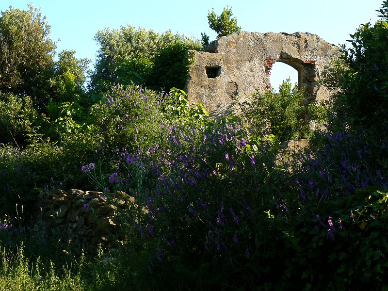 Ruine einer Telegraphenstation