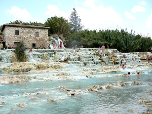 Die Sinterterrassen von Saturnia