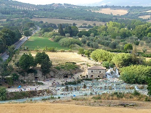 Die natürlichen Thermalquellen von Saturnia