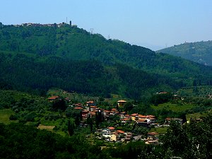 Im Tal des Fosso di Camaiore
