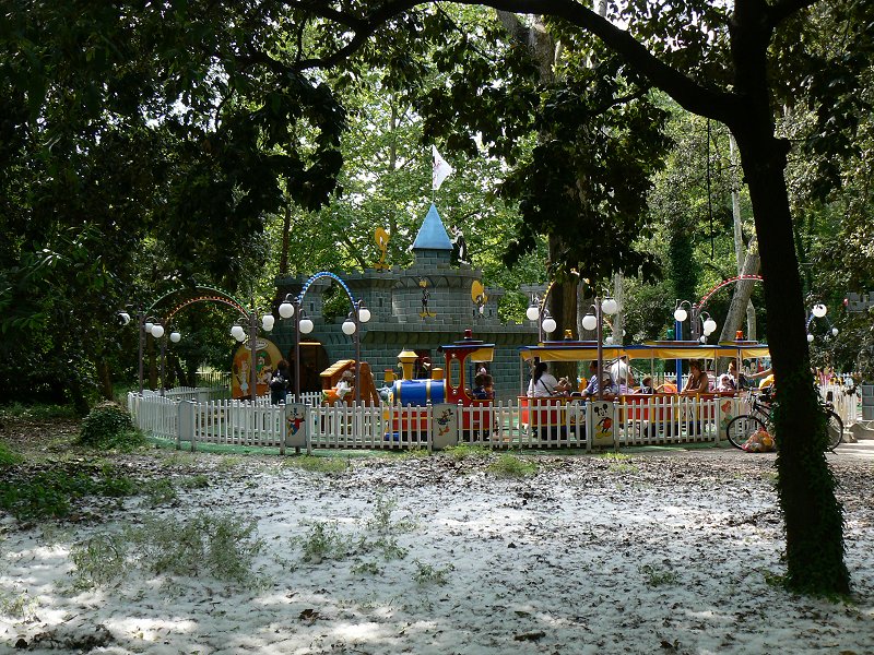 Im Stadtpark von Viareggio