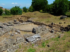 Ausgrabungen aus der Zeit der Etrusker