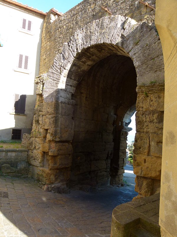 Volterra, Stadttor aus der Etrusker-Zeit