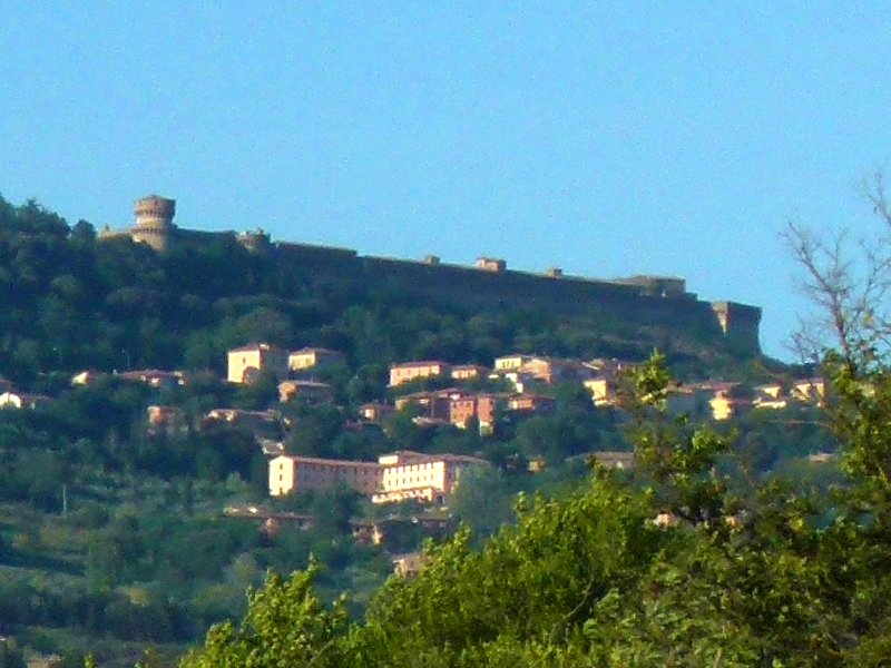 Die Medici-Festung in Volterra