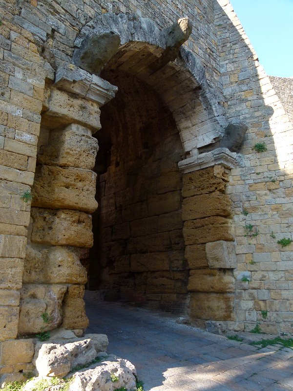 Volterra, Stadttor aus der Etrusker-Zeit