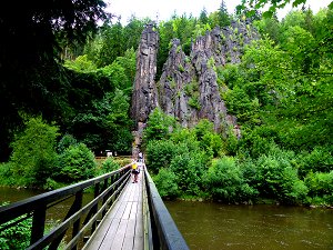 Die Hans-Heiling-Felsen im Egertal