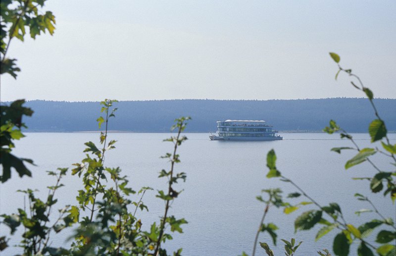 Frnkisches Seenland - Trimaran auf dem Groen Brombachsee