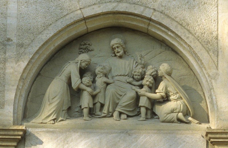 Weienburg - Relief am Kindergarten