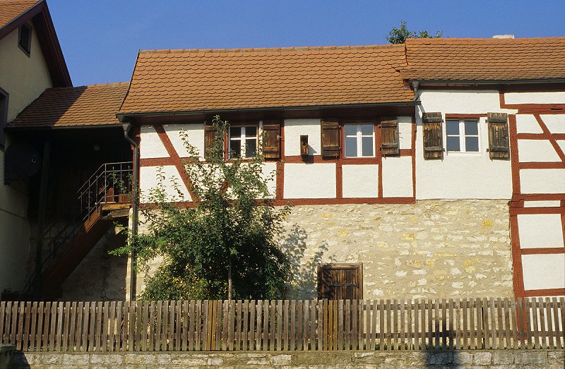 Weißenburg - Fachwerkhaus nahe der Stadtmauer