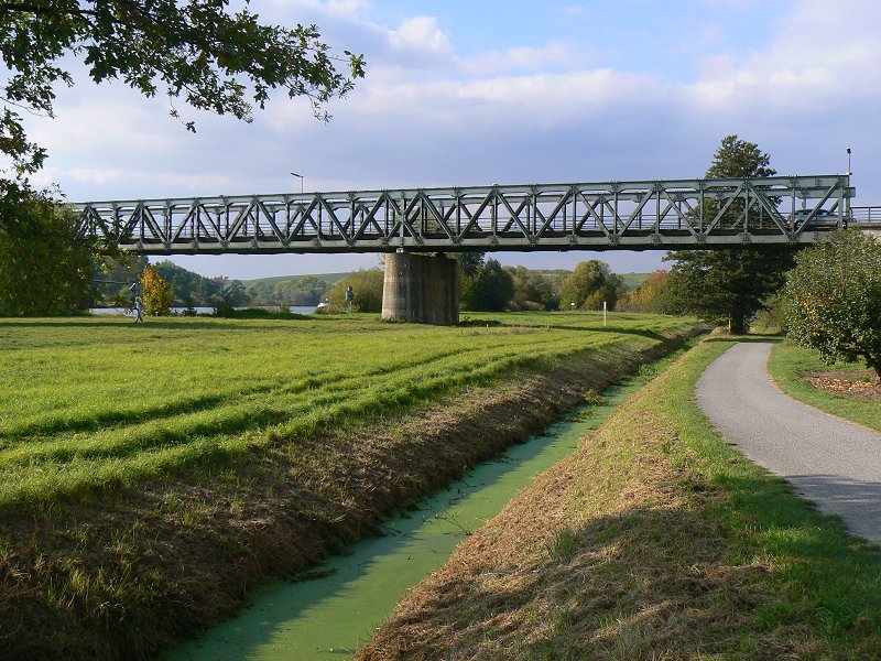Volkacher Mainschleife - Brücke zwischen Volkach und Astheim